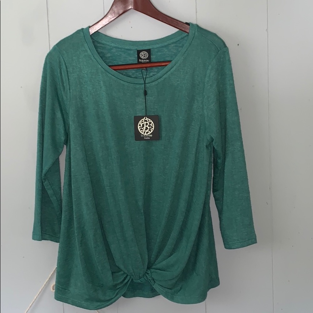 Bobeau petite- Flowy boho blouse
